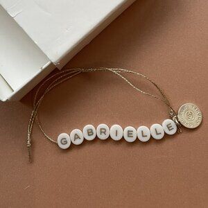 Authentic CHANEL bracelet Gabrielle w Chanel Ring Logo